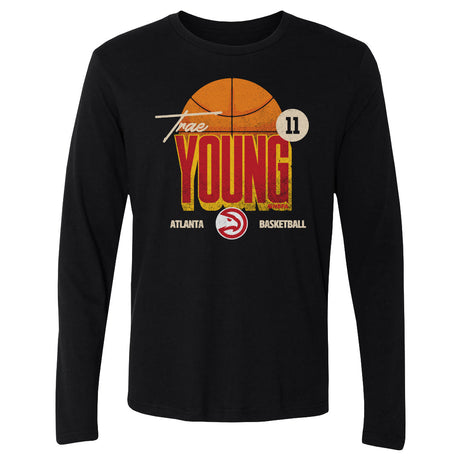 Trae Young Men's Long Sleeve T-Shirt | 500 LEVEL