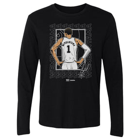 Victor Wembanyama Men's Long Sleeve T-Shirt | 500 LEVEL