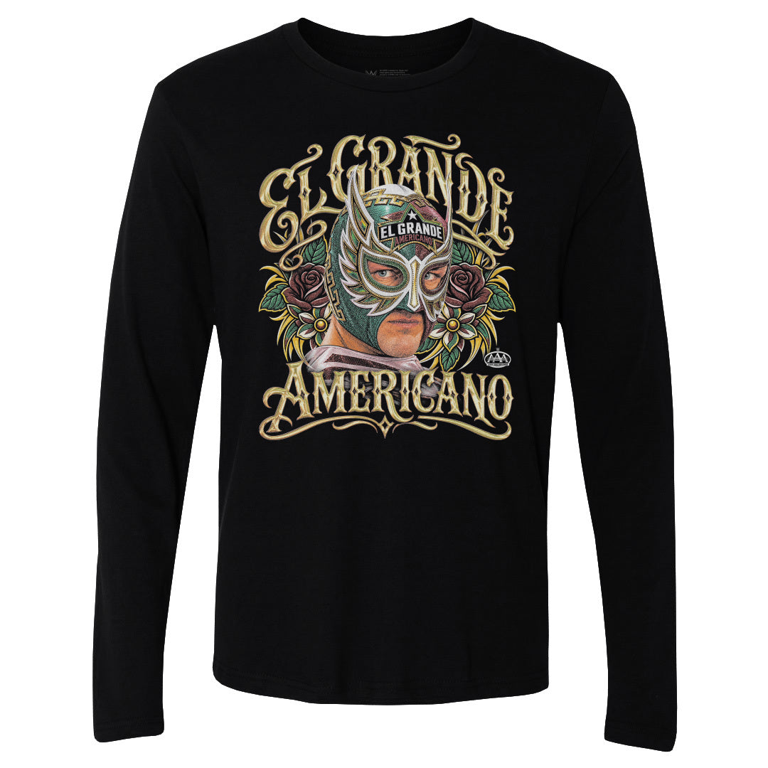El Grande Americano Men's Long Sleeve T-Shirt | 500 LEVEL