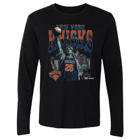 Mikal Bridges Men's Long Sleeve T-Shirt | 500 LEVEL