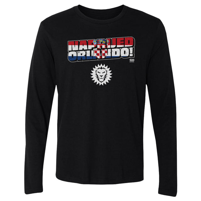 Orlando City Men's Long Sleeve T-Shirt | 500 LEVEL