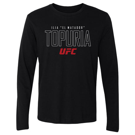 Ilia Topuria Men's Long Sleeve T-Shirt | 500 LEVEL