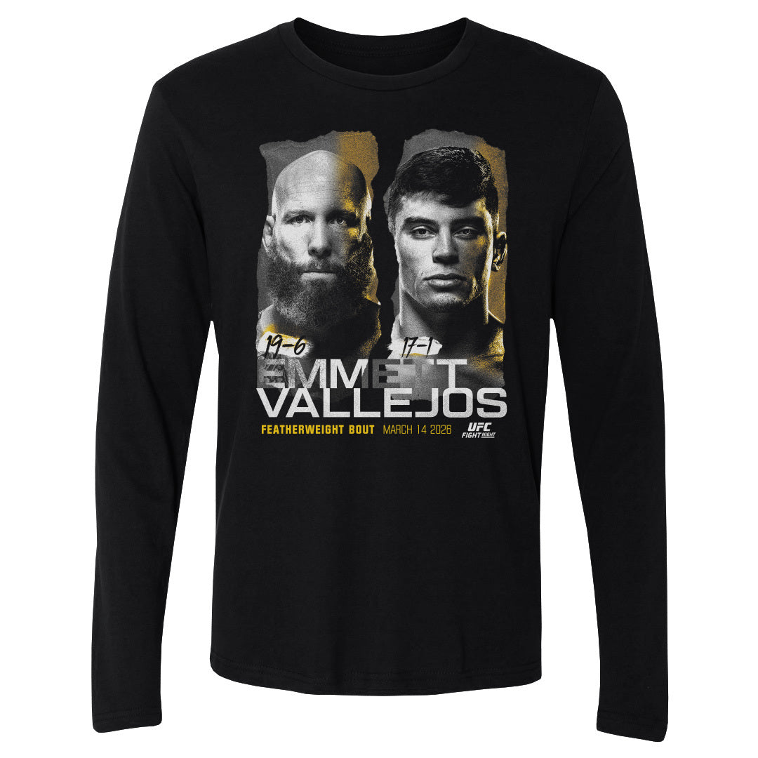 UFC Events Men's Long Sleeve T-Shirt | 500 LEVEL