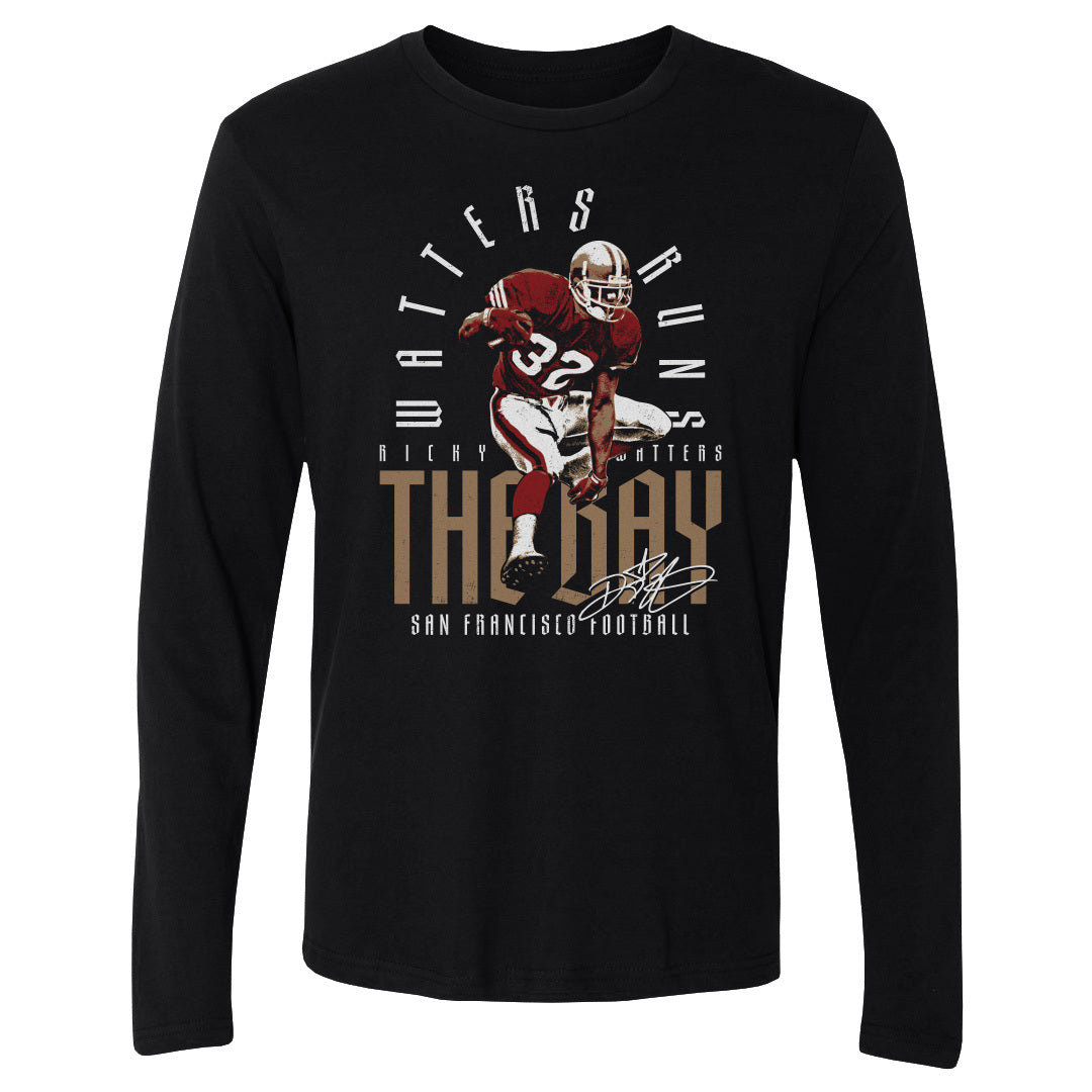 Ricky Watters Men's Long Sleeve T-Shirt | 500 LEVEL