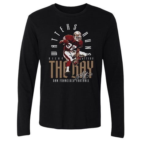 Ricky Watters Men's Long Sleeve T-Shirt | 500 LEVEL