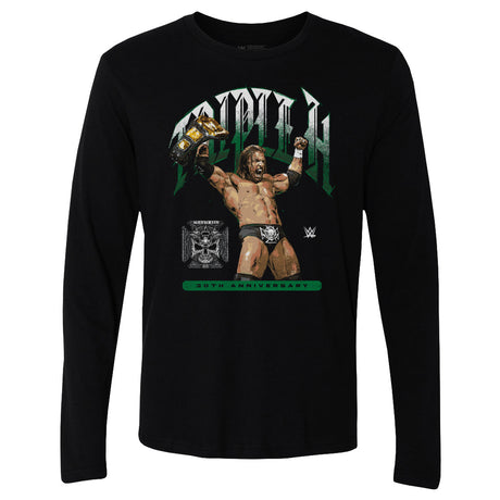 Triple H Men's Long Sleeve T-Shirt | 500 LEVEL