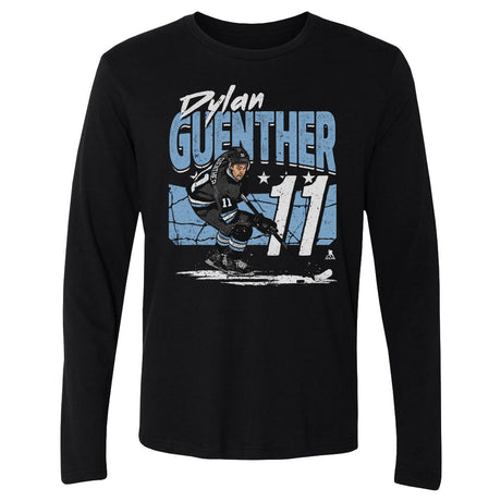 Dylan Guenther Men's Long Sleeve T-Shirt | 500 LEVEL