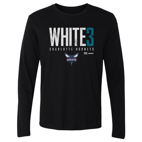 Coby White Men's Long Sleeve T-Shirt | 500 LEVEL