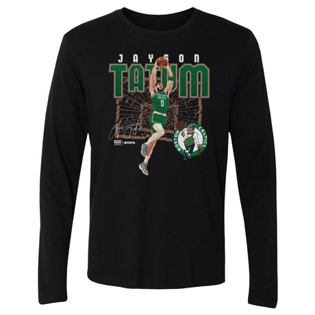 Jayson Tatum Men's Long Sleeve T-Shirt | 500 LEVEL