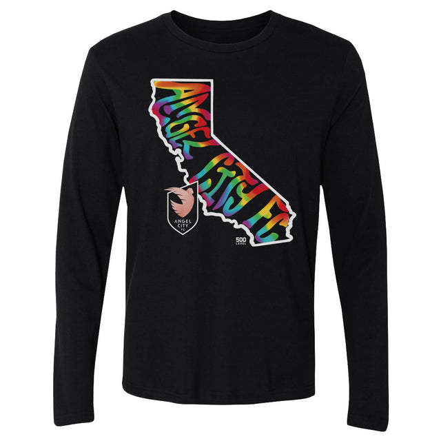 Angel City FC Men's Long Sleeve T-Shirt | 500 LEVEL