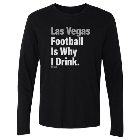 Las Vegas Football Men's Long Sleeve T-Shirt | 500 LEVEL