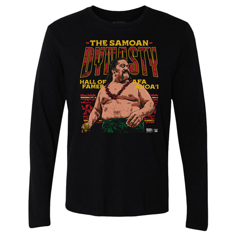 Afa Anoa'i Men's Long Sleeve T-Shirt | 500 LEVEL
