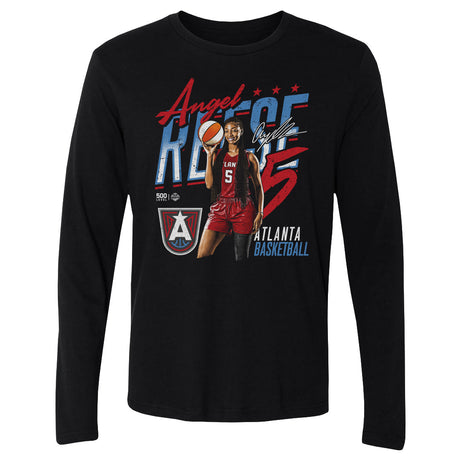 Angel Reese Men's Long Sleeve T-Shirt | 500 LEVEL