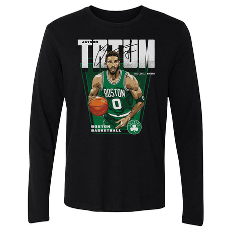 Jayson Tatum Men's Long Sleeve T-Shirt | 500 LEVEL