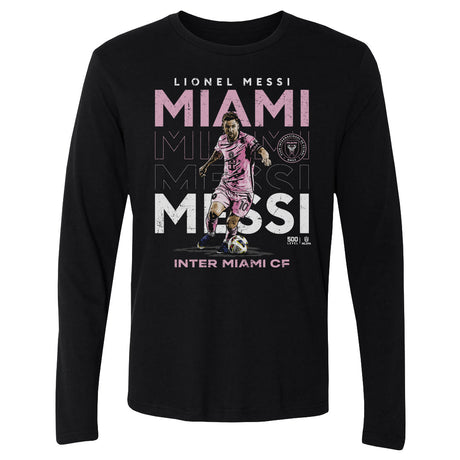 Lionel Messi Men's Long Sleeve T-Shirt | 500 LEVEL