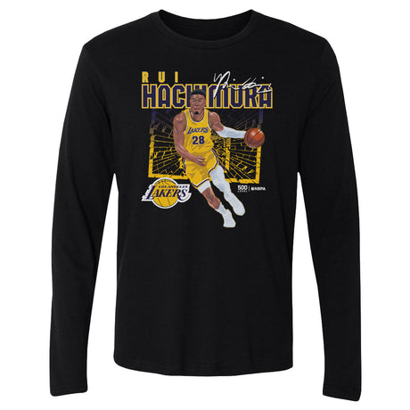 Rui Hachimura Men's Long Sleeve T-Shirt | 500 LEVEL
