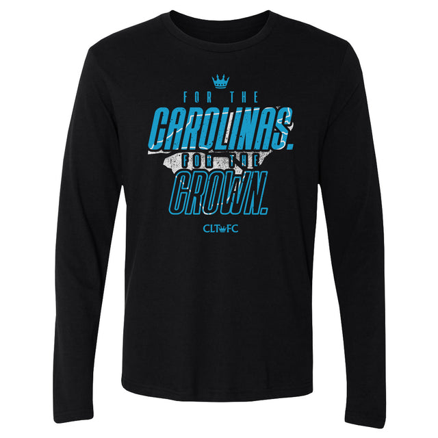 Charlotte FC Men's Long Sleeve T-Shirt | 500 LEVEL