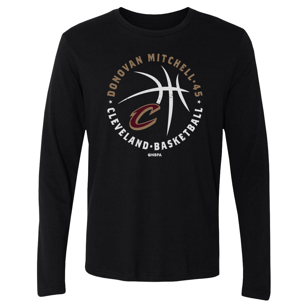 Donovan Mitchell Men's Long Sleeve T-Shirt | 500 LEVEL