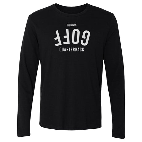 Jared Goff Men's Long Sleeve T-Shirt | 500 LEVEL
