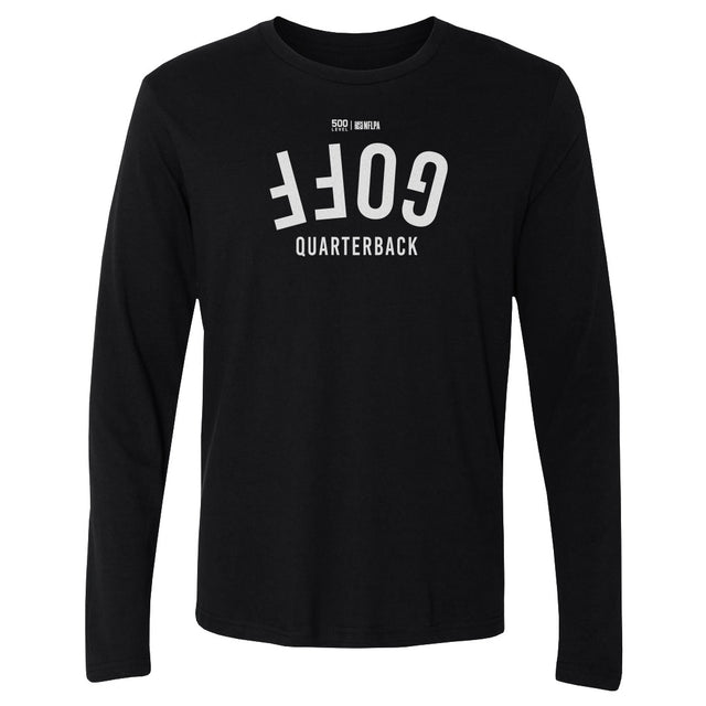 Jared Goff Men's Long Sleeve T-Shirt | 500 LEVEL