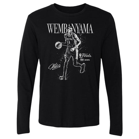 Victor Wembanyama Men's Long Sleeve T-Shirt | 500 LEVEL