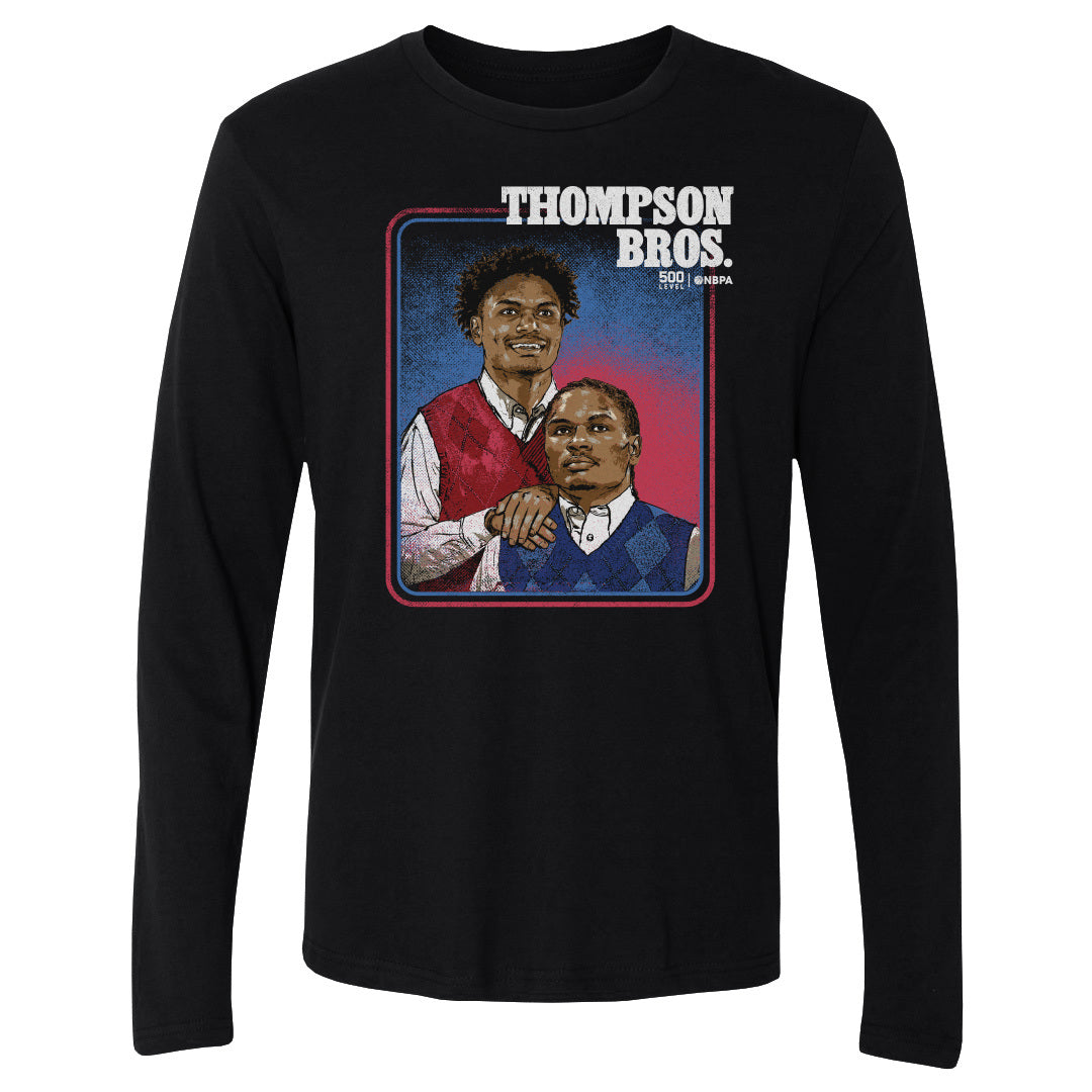 Amen Thompson Men's Long Sleeve T-Shirt | 500 LEVEL