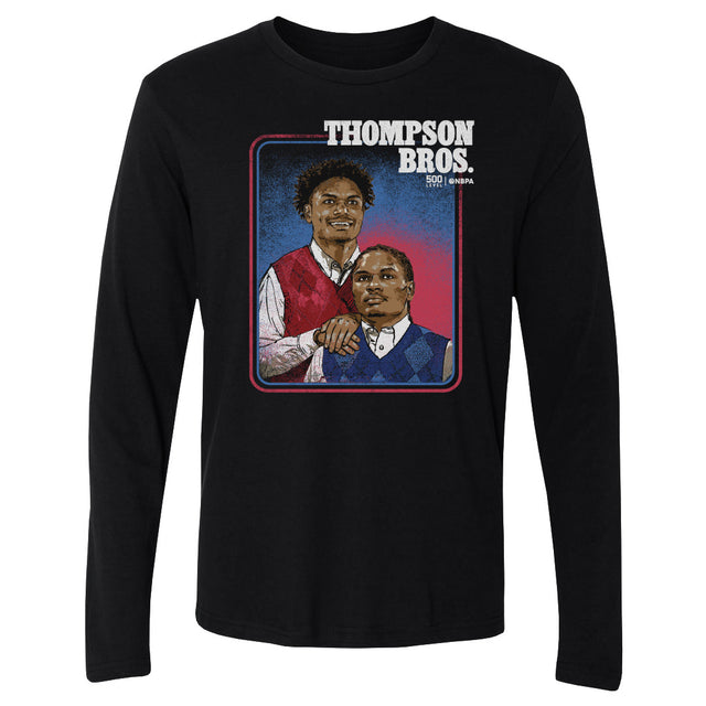 Amen Thompson Men's Long Sleeve T-Shirt | 500 LEVEL