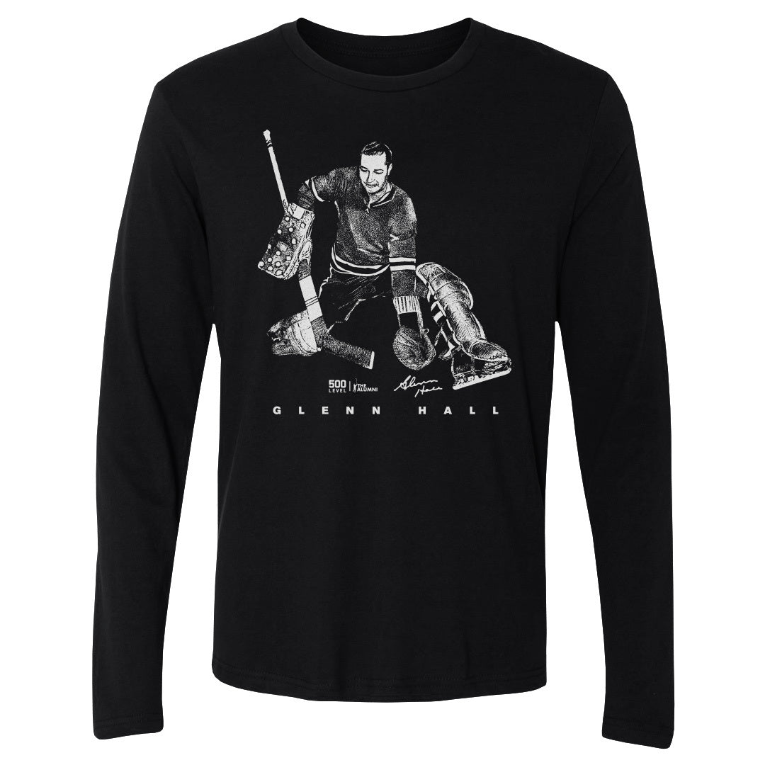 Glenn Hall Men's Long Sleeve T-Shirt | 500 LEVEL