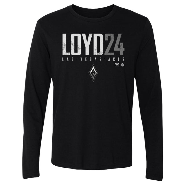 Jewell Loyd Men's Long Sleeve T-Shirt | 500 LEVEL