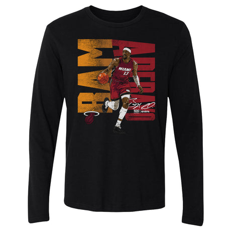 Bam Adebayo Men's Long Sleeve T-Shirt | 500 LEVEL