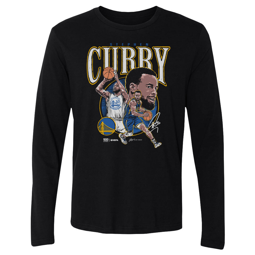 Steph Curry Men's Long Sleeve T-Shirt | 500 LEVEL