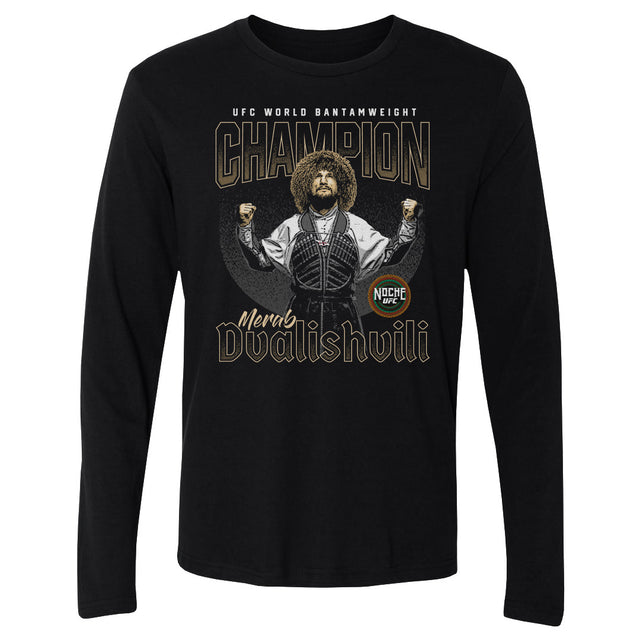 Merab Dvalishvili Men's Long Sleeve T-Shirt | 500 LEVEL