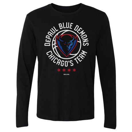 DePaul Blue Demons Men's Long Sleeve T-Shirt | 500 LEVEL