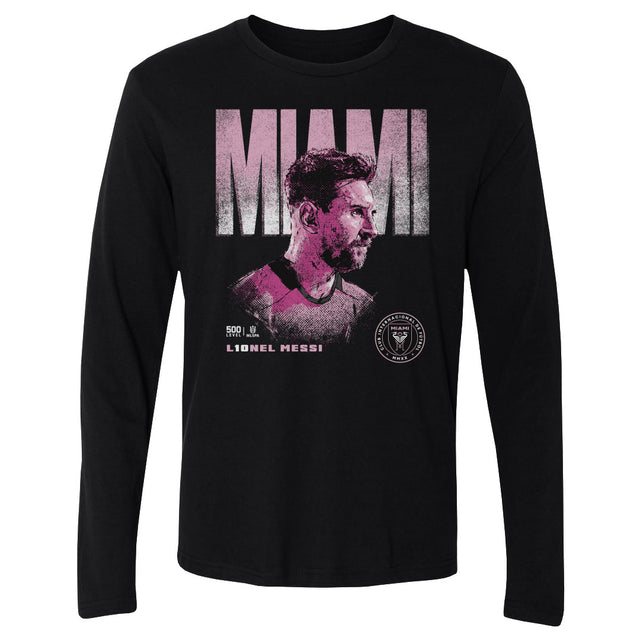 Lionel Messi Men's Long Sleeve T-Shirt | 500 LEVEL