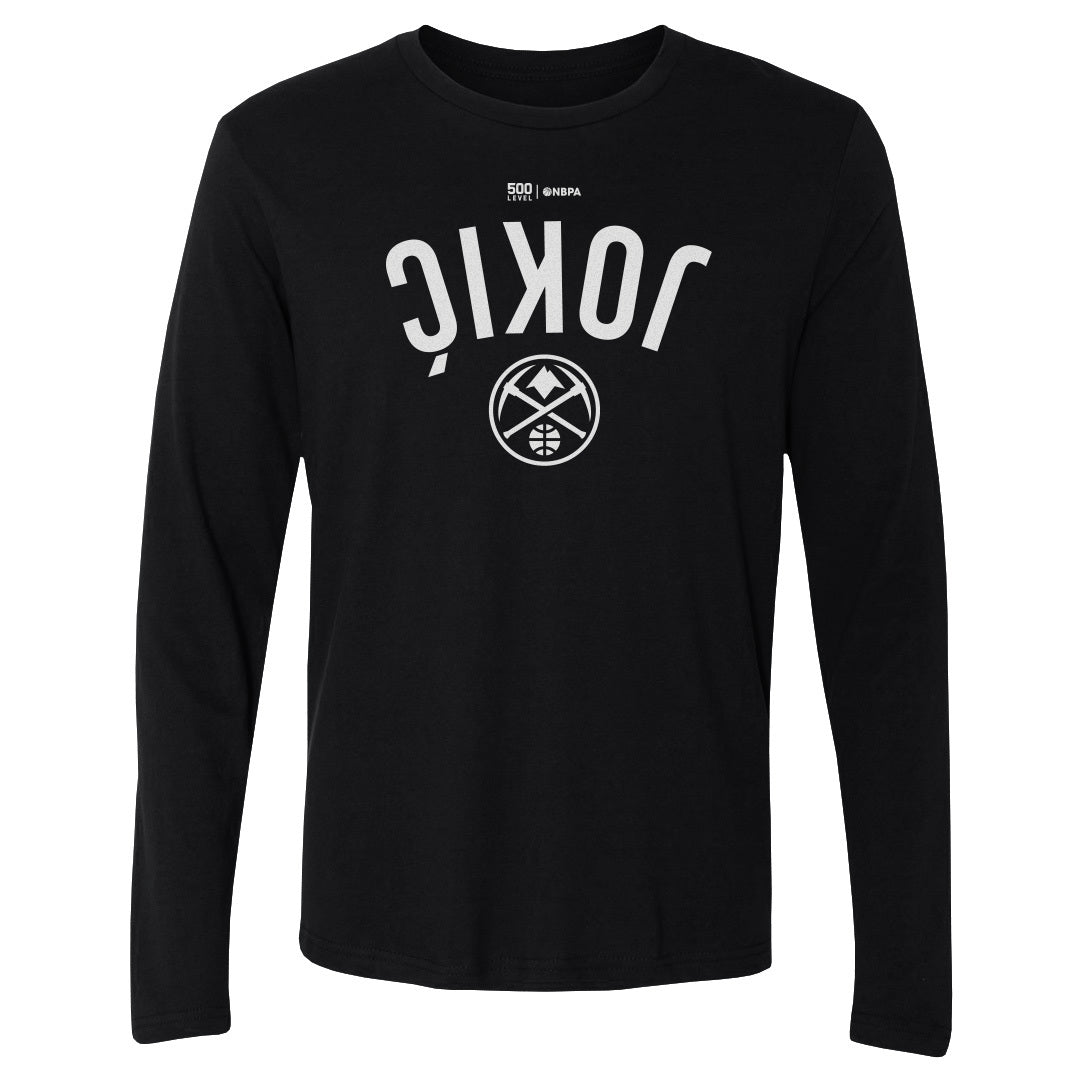 Nikola Jokic Men's Long Sleeve T-Shirt | 500 LEVEL