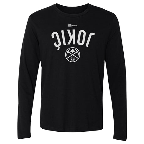 Nikola Jokic Men's Long Sleeve T-Shirt | 500 LEVEL