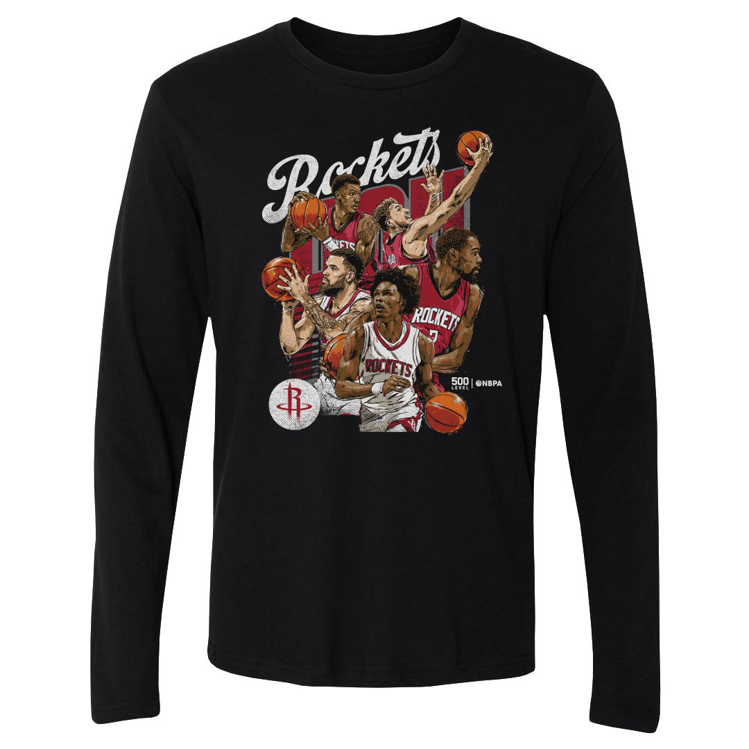 Houston Rockets Men's Long Sleeve T-Shirt | 500 LEVEL