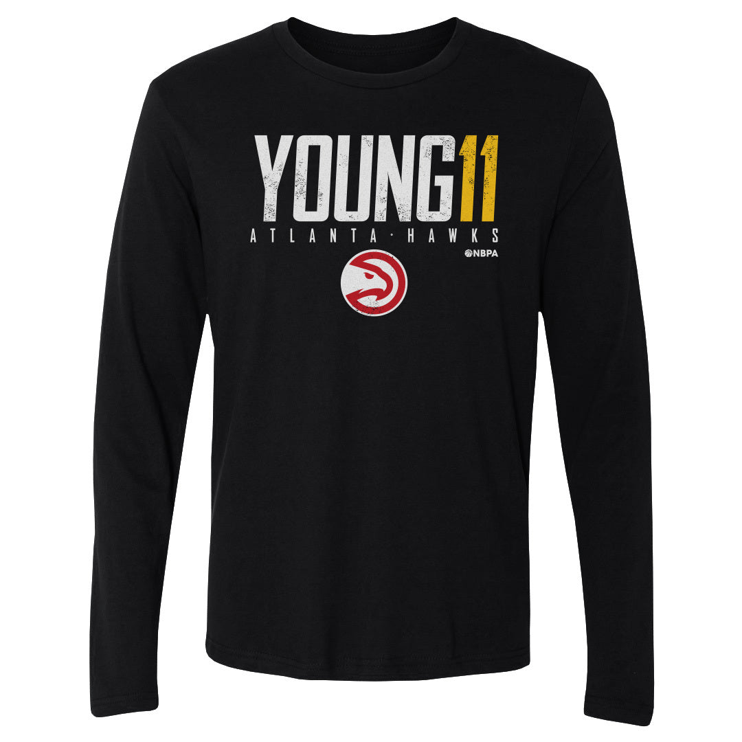 Trae Young Men's Long Sleeve T-Shirt | 500 LEVEL