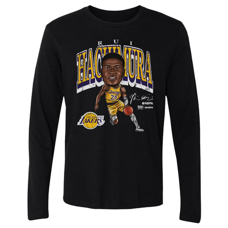 Rui Hachimura Men's Long Sleeve T-Shirt | 500 LEVEL