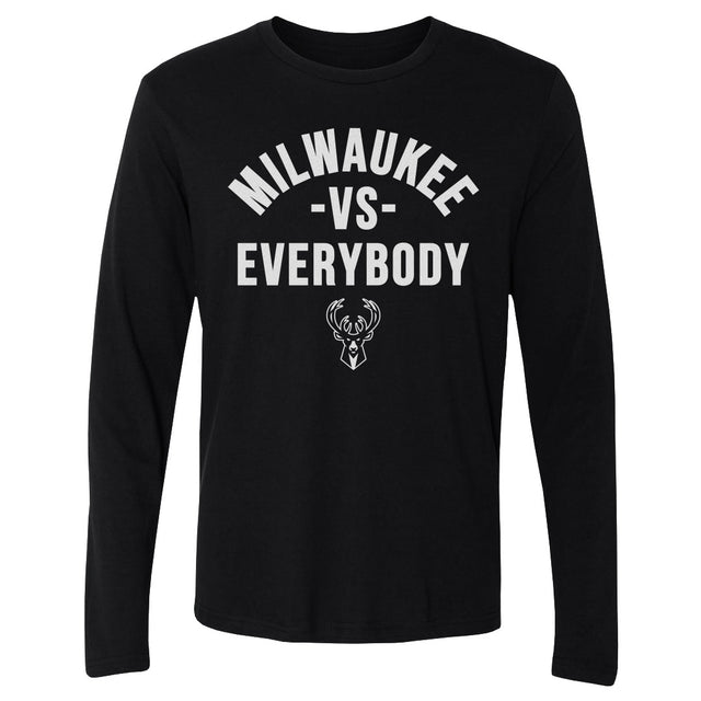 Milwaukee Bucks Men's Long Sleeve T-Shirt | 500 LEVEL