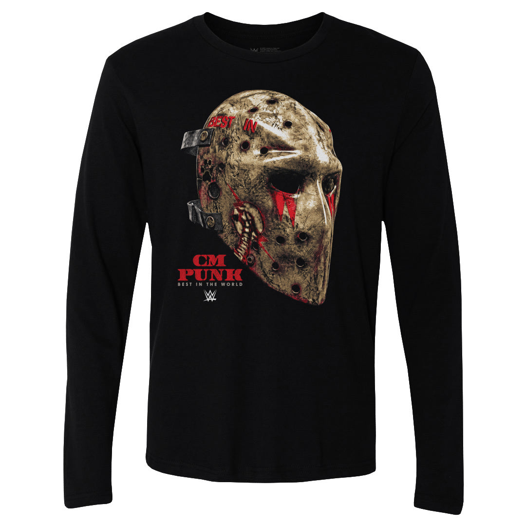 CM Punk Men's Long Sleeve T-Shirt | 500 LEVEL