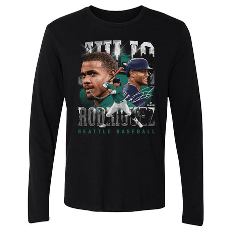 Julio Rodriguez Men's Long Sleeve T-Shirt | 500 LEVEL