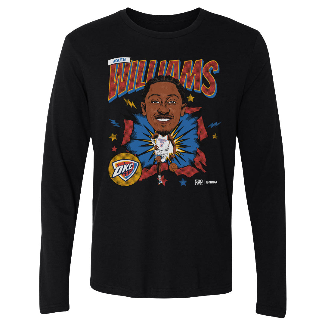 Jalen Williams Men's Long Sleeve T-Shirt | 500 LEVEL