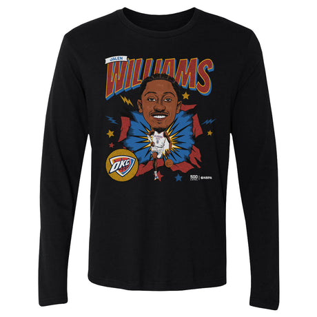 Jalen Williams Men's Long Sleeve T-Shirt | 500 LEVEL