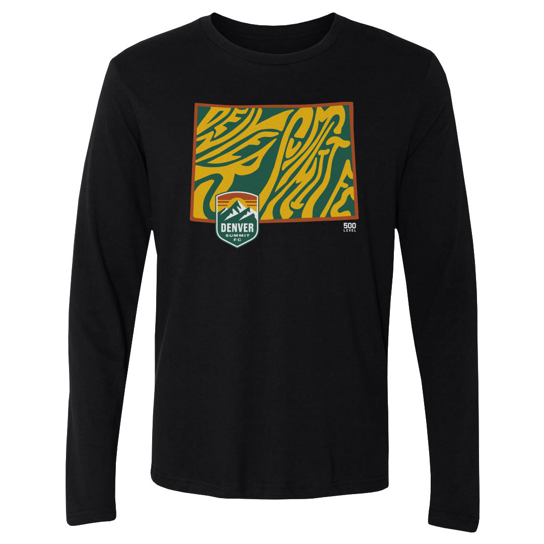Denver Summit FC Men's Long Sleeve T-Shirt | 500 LEVEL