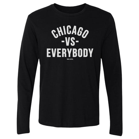 Chicago Baseball Men's Long Sleeve T-Shirt | 500 LEVEL