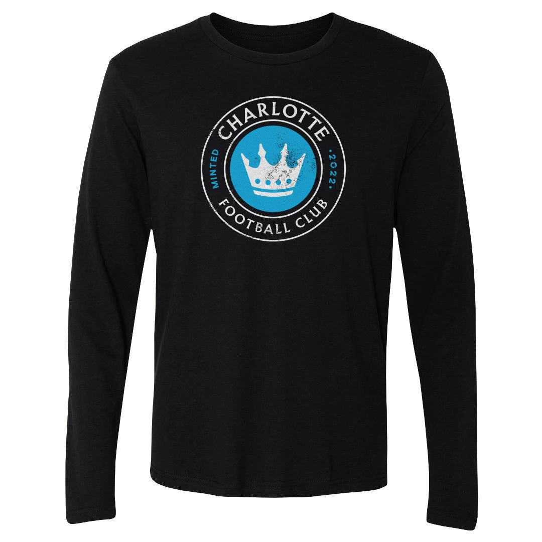 Charlotte FC Men&#39;s Long Sleeve T-Shirt | 500 LEVEL