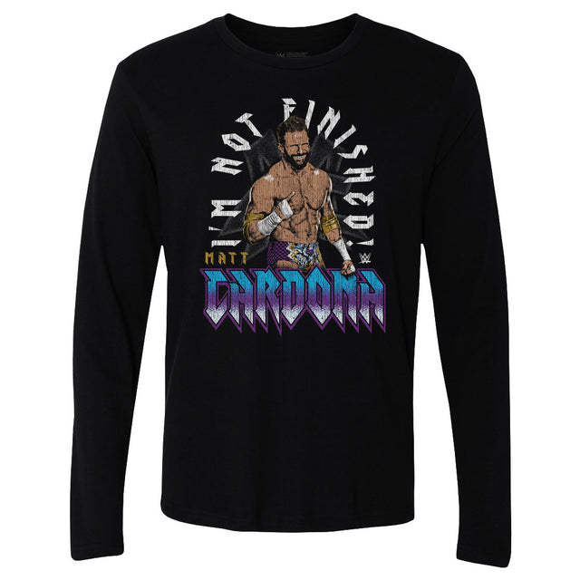 Matt Cardona Men's Long Sleeve T-Shirt | 500 LEVEL