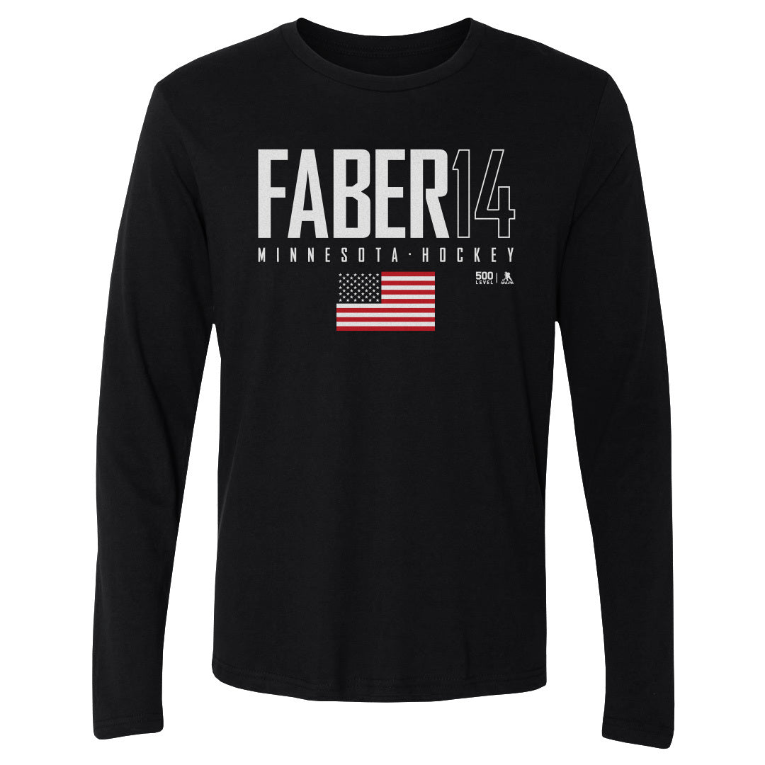 Brock Faber Men's Long Sleeve T-Shirt | 500 LEVEL
