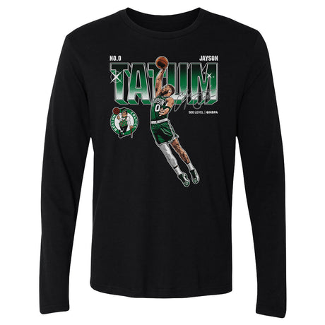 Jayson Tatum Men's Long Sleeve T-Shirt | 500 LEVEL